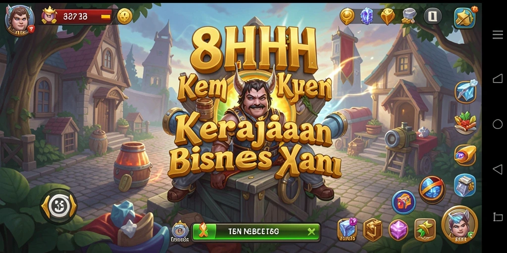 Tampilan gameplay 8HHH yang menarik dan interaktif.