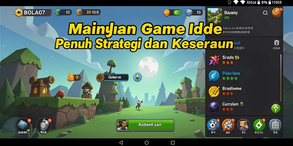 Gambaran menarik dari gameplay BOLA07 yang penuh strategi.