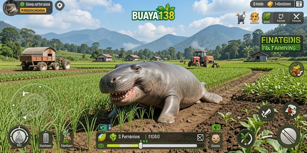 Gameplay seru dalam dunia pertanian virtual BUAYA138.