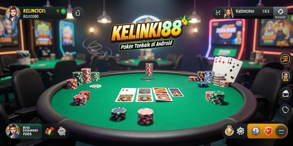 Tampilan layar permainan Poker KELINCI88 yang mengasyikkan.