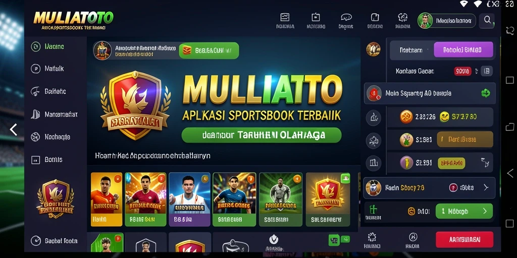 Tampilan gameplay menarik di aplikasi Sportsbook MULIATOTO.