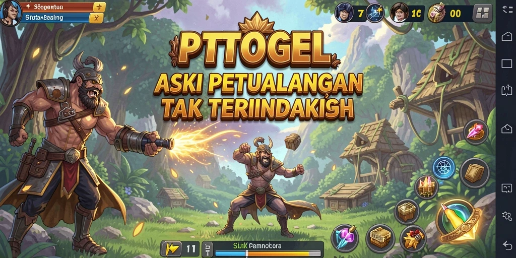 Gameplay PTTOGEL yang penuh aksi dan tantangan seru.