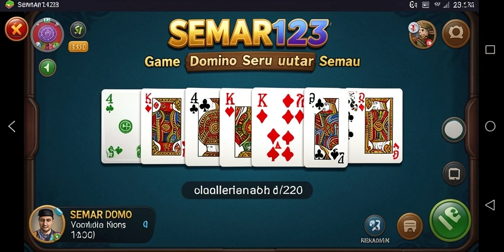Tampilan gameplay seru dan interaktif di SEMAR123.